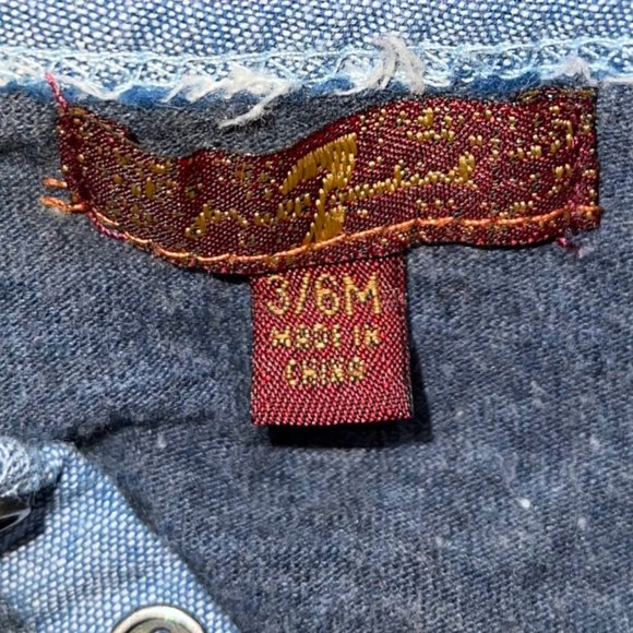 7 For All Mankind Baby Boy’s Long Sleeve Outfit Size 3-6 Months - Picture 2 of 3